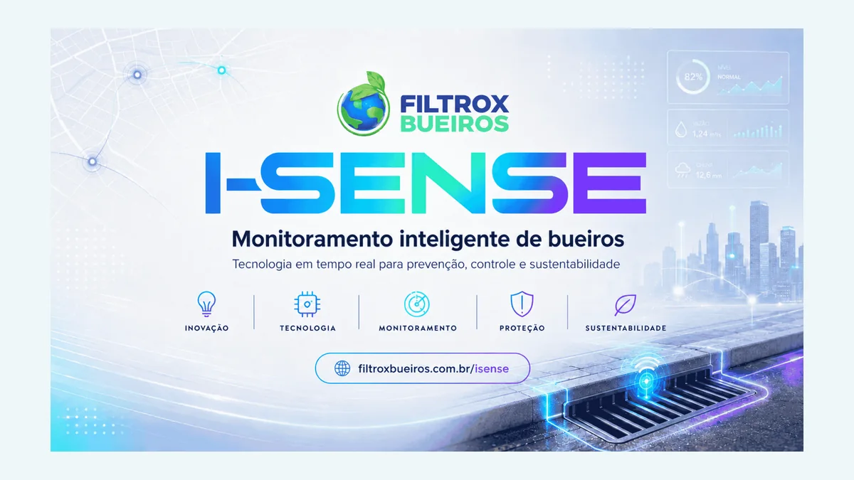 Monitoramento de bueiros e microdrenagem na plataforma I-SENSE