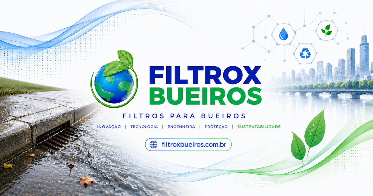 FILTROX BUEIROS — filtros para bueiros e drenagem urbana